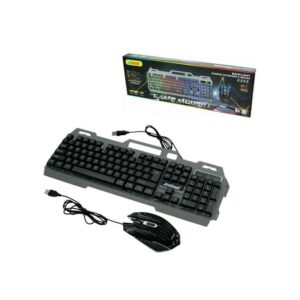 Andowl Σετ Gaming Πληκτρολόγιο με RGB φωτισμό & Ποντίκι (Αγγλικό US) Q-808  – Gaming Keyboard & Mouse - sukki.gr