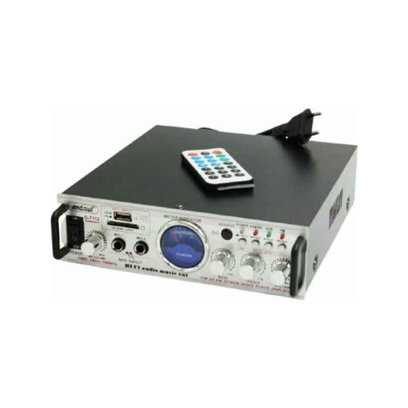 Andowl Ενισχυτής με λειτουργία Karaoke Q-T112 - Power Amplifier - Image 2