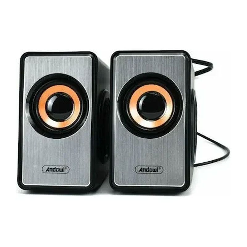 Andowl Q-YX16 Ηχεία Υπολογιστή 2.0 με Ισχύ 3W - Andowl Speaker - Image 2
