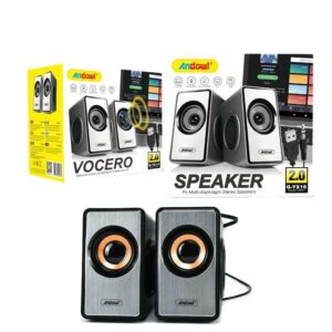 Andowl Q-YX16 Ηχεία Υπολογιστή 2.0 με Ισχύ 3W - Andowl Speaker - sukki.gr