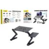Andowl Q-ZJ56 Βάση για Laptop Με Ανεμιστηρα - Notebook Cooling Bracket - sukki.gr