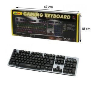 Alternative view of Andowl QK708 Πληκτρολόγιο LED - Gaming Keyboard
