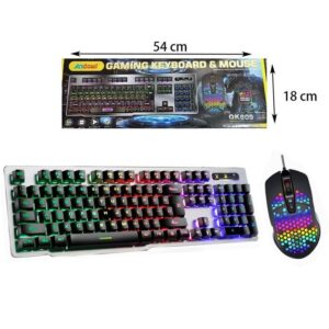 Alternative view of Andowl QK809 Πληκτρολόγιο & Ποντίκι LED - Gaming Keyboard & Mouse