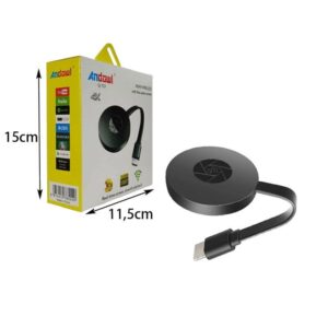 Alternative view of Andowl Δέκτης Smart TV Stick  TV Receiver Full HD με Wi-Fi / HDMI Q-713