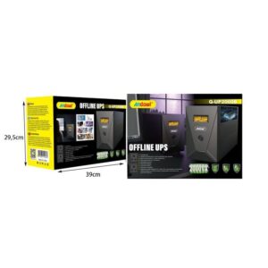 Alternative view of Andowl UPS Σταθεροποιητής Τάσης Q-UP2000B - Offline UPS