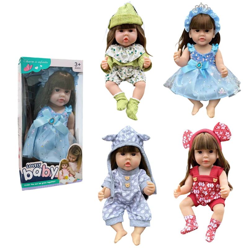 Κούκλα σε διάφορα σχέδια 3+ - Toy doll lovely baby - sukki.gr