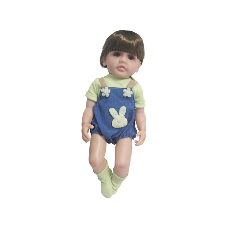 Κούκλα Μωρό με Αξεσουάρ 45cm - Lovely Baby Reall Doll - Image 4