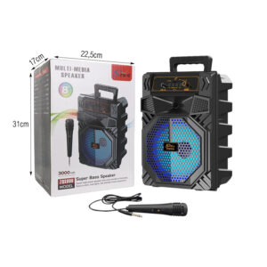 Alternative view of Sing-e Φορητό Ηχείο Karaoke Bluetooth 20W Με Μικρόφωνο ZQS808 - Multi-Media Speaker