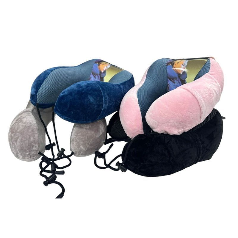 Μαξιλάρι Αυχένα Ταξιδιού Memory Foam - Memory Foam Travel Pillow Neck Support - sukki.gr