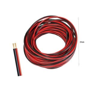 Alternative view of Καλώδιο Ήχου 100m κόκκινο/μαύρο 2 x 0.75mm² TS-9760 - Electrical wire
