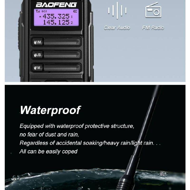 Baofeng Ασύρματος πομποδέκτης BF-UV16 - Walkie talkie - Image 10