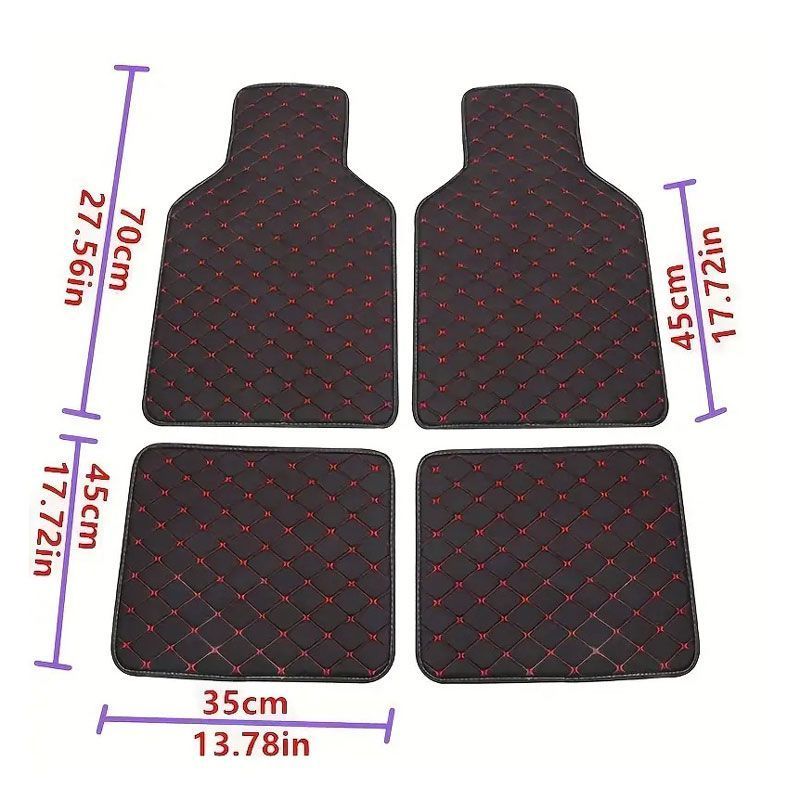 Σετ πατάκια αυτοκινήτου 4τεμ - Car Mats 4pcs - Image 2