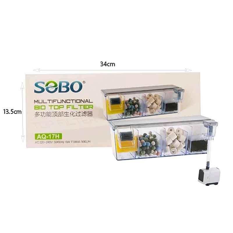 Sobo Bio-Top Φίλτρο Ακρίβειας για Ενυδρεία AQ-17H- Bio-Top Filter - Image 10