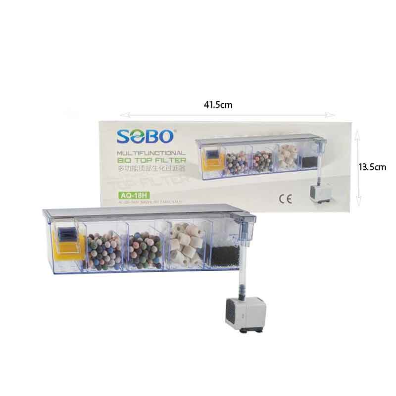 Sobo Bio-Top Φίλτρο Ακρίβειας για Ενυδρεία AQ-18H- Bio-Top Filter - Image 10