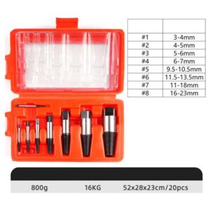 Σετ εξωλκέων βιδών 6τμχ - Screw extractor set - sukki.gr