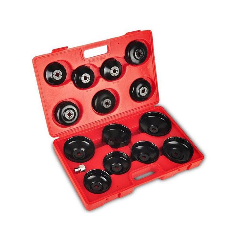 Σετ Φιλτρόκλειδα Κούπα σε Βαλιτσάκι 15 τμχ - Cup Filter Wrench Set in a Suitcase 15 pcs - sukki.gr