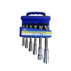 Σετ Κλειδιά Σωληνωτά-Σπαστά 6τμχ τύπου L - L Type Wrench With Hole - sukki.gr