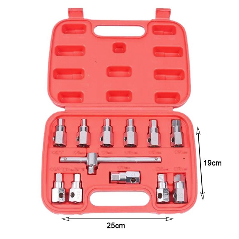Σετ Ταπόκλειδα Λαδιού - Pipe Plug Socket Set - Image 3