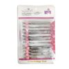 YILIYA Τσιμπιδάκια φρυδιών 12τμχ - Tweezers 12pcs No:8988 - sukki.gr