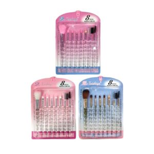 Σετ 8 Πινέλα Μακιγιάζ - Make-up brushes set 8pcs - sukki.gr