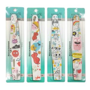 Λίμα νυχιών Διπλής Όψης 100/180 12τμχ - Nail File 12pcs - sukki.gr