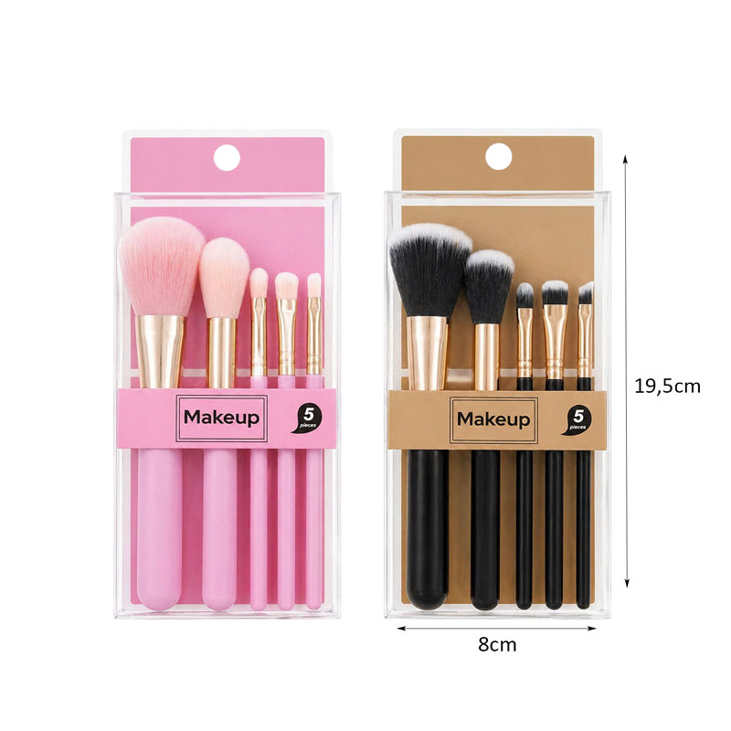 Σετ Πινέλα Μακιγιάζ 5 Τεμαχίων - Makeup Brush Set 5 Pieces - Image 2