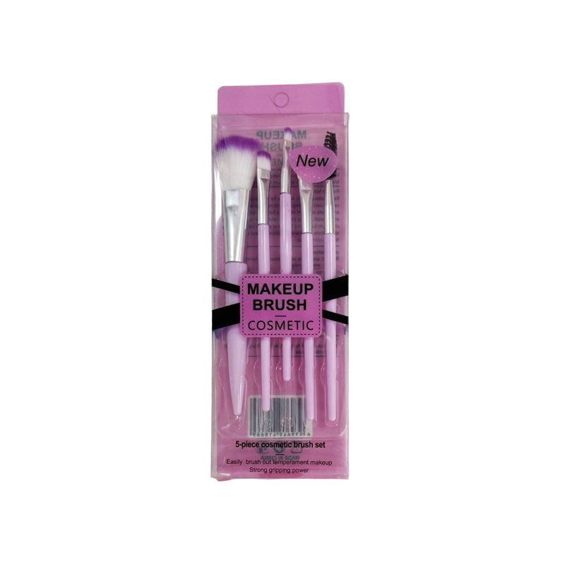 Σετ 5 Πινέλα Μακιγιάζ - Make-up cosmetic brushes set 5pcs - Image 5