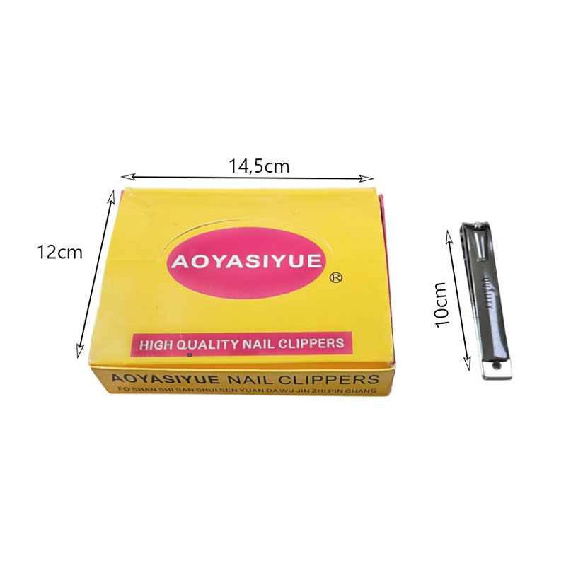 AOYASIYUE Νυχοκόπτης 12τμχ - High Quality Nail Clippers 12pcs - Image 3