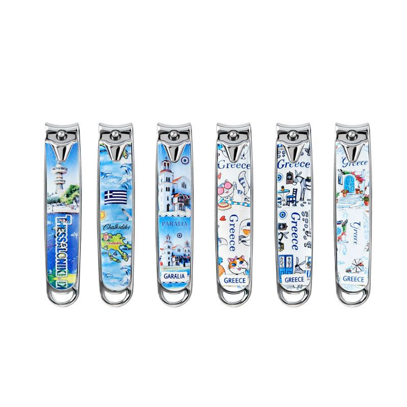 Νυχοκόπτης Με Σχέδια Ελλάδας 12τμχ - Greece Design Nail Clipper 12pcs - Image 2