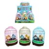 Πουλάκια Με Κλουβί Με Ήχο 1τμχ - Birds With A Cage With Sound 1pcs - sukki.gr