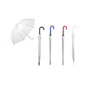 Ομπρέλα διάφανη – Transparent umbrella - sukki.gr