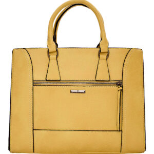 Τσάντα χειρός QR-23957 – Κίτρινο BAG TO BAG - sukki.gr