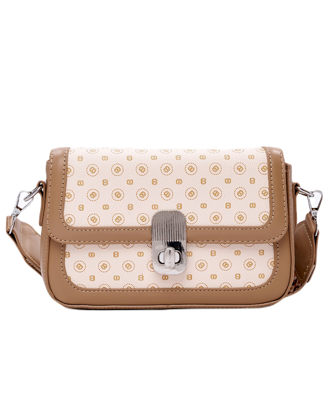 Τσάντα χιαστί-χειρός SW8909 – Μπέζ BAG TO BAG - sukki.gr