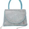 Τσάντα φάκελος clutch JH-22002 – Γαλάζιο BAG TO BAG - sukki.gr