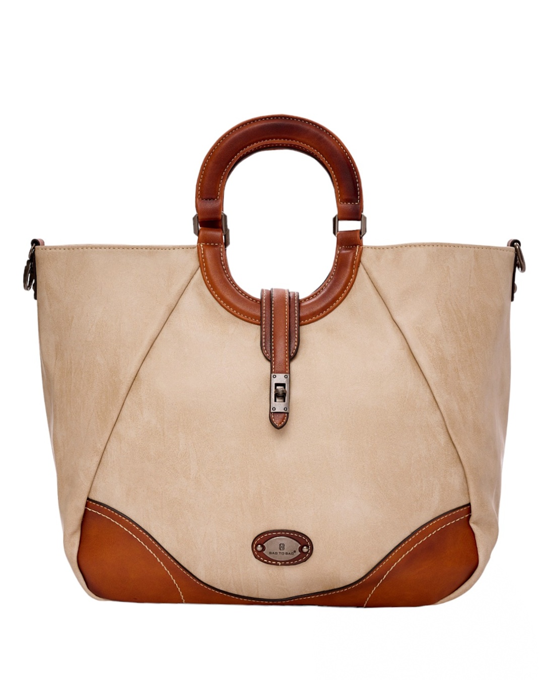 Τσάντα χειρος HM99546 – Μπέζ BAG TO BAG - sukki.gr