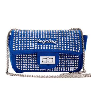 Τσάντα ώμου με αλυσίδα 21966 – Μπλέ BAG TO BAG - sukki.gr