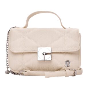 Τσάντα χιαστί με αλυσίδα-SW8951 – Μπέζ BAG TO BAG - sukki.gr
