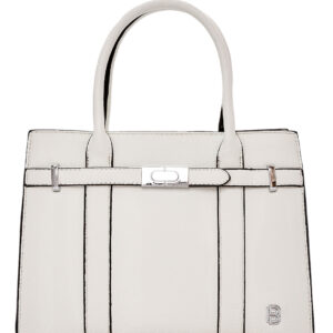 Τσάντα ώμου QR-23907 – Ασπρο BAG TO BAG - sukki.gr