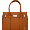 Τσάντα ώμου QR-23907 – Καφέ BAG TO BAG - sukki.gr