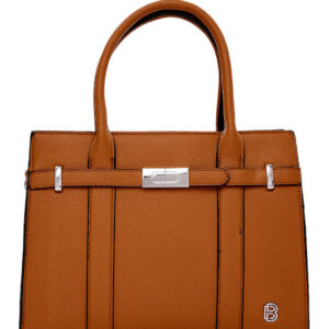 Τσάντα ώμου QR-23907 – Καφέ BAG TO BAG - sukki.gr