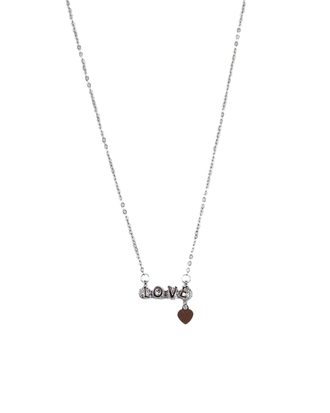 Αλυσίδα λαιμού Love DJ-106 – Ασημί BAG TO BAG - sukki.gr