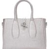 Τσάντα χειρός YM-75 – Ασημί BAG TO BAG - sukki.gr