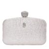 Τσάντα φάκελος clutch JH-21995 – Ασημί BAG TO BAG - sukki.gr