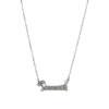Αλυσίδα λαιμού με σκυλάκι DJ-045 – Ασημί BAG TO BAG - sukki.gr