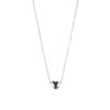 Αλυσίδα λαιμού με καρδιά DJ-090 – Ασημί BAG TO BAG - sukki.gr