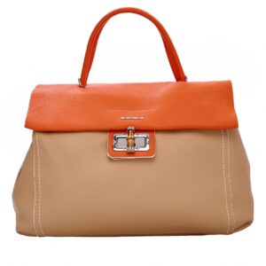 Τσάντα χειρός SP-2503 – Πορτοκαλί BAG TO BAG - sukki.gr