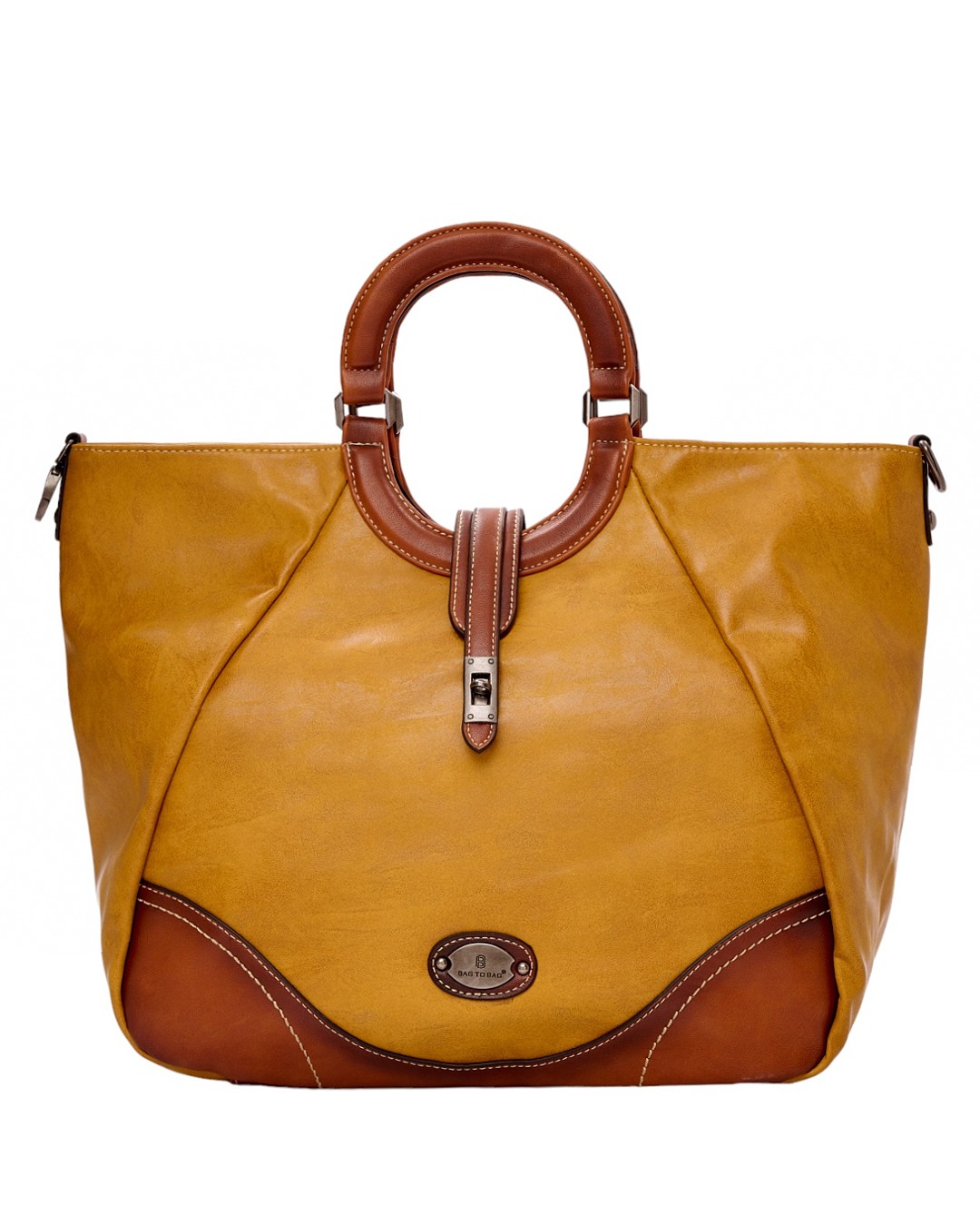 Τσάντα χειρος HM99546 – Κίτρινο BAG TO BAG - sukki.gr