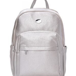 Σακίδιο πλάτης 6141-2 – Ασημί BAG TO BAG - sukki.gr