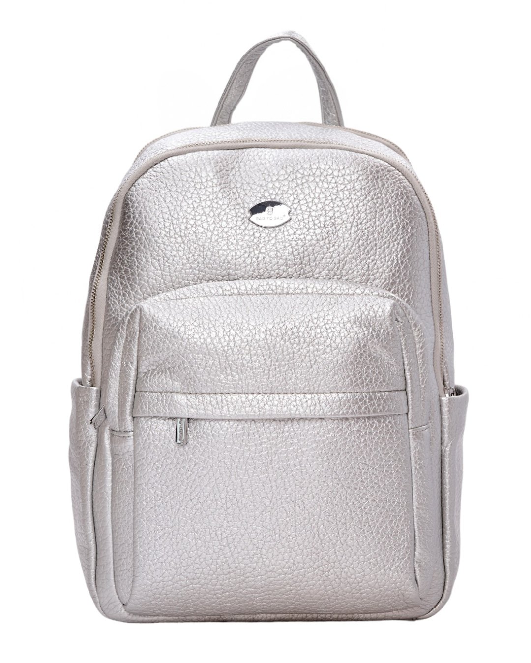 Σακίδιο πλάτης 6141-2 – Ασημί BAG TO BAG - sukki.gr