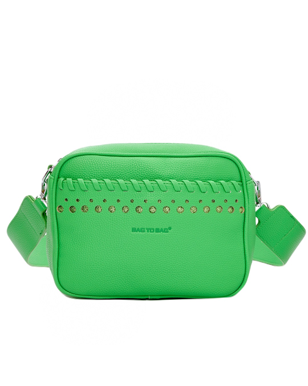 Τσάντάκι χιαστί KX2305 – Πράσινο BAG TO BAG - sukki.gr
